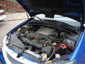Subaru Impreza WRX Turbo двигатель